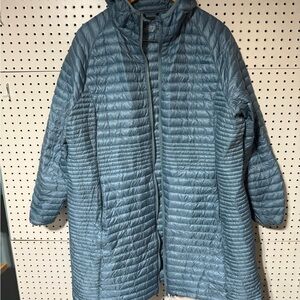 L.L. Bean Light Blue Quilted Jacket